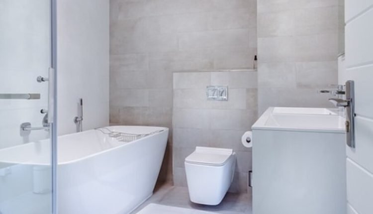 Deck Mounted Bathroom Faucet